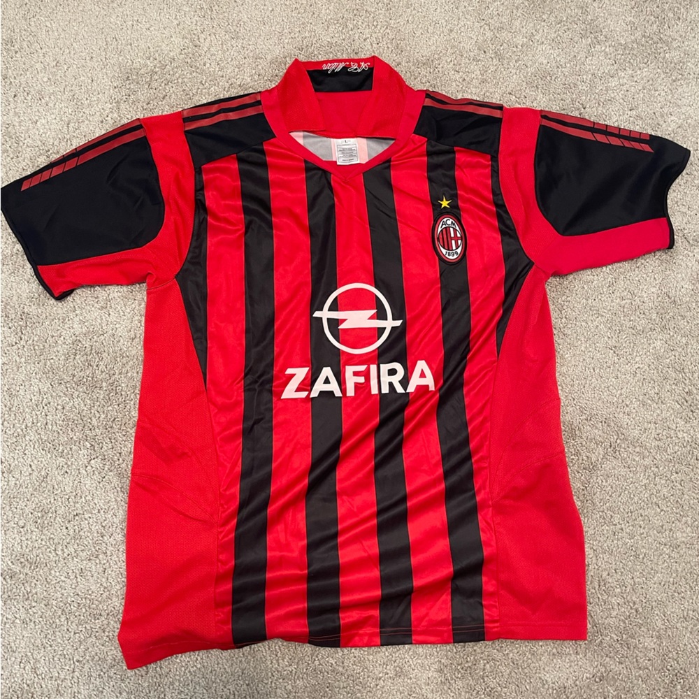 Vintage AC Milan Futbol Jersey